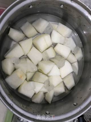 冰糖雪梨的做法步骤：3