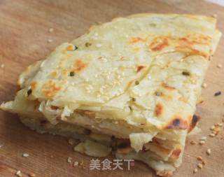 乳清葱油饼的做法步骤：10
