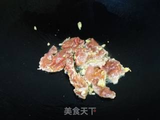 小炒牛肉的做法步骤：5