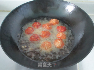 荸荠丸子的做法步骤：8