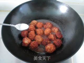 荸荠丸子的做法步骤：12