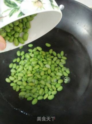 清拌毛豆的做法步骤：2