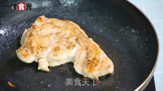 鸡肉苦苣三明治的做法步骤：2