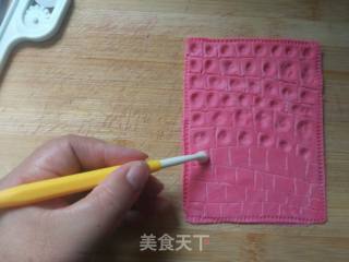 女士款半翻糖蛋糕的做法步骤：6