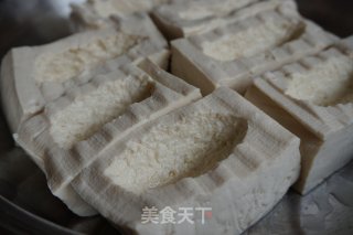 煎酿豆腐的做法步骤：7