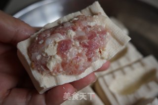 煎酿豆腐的做法步骤：10