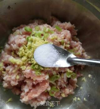 豆角酿肉的做法步骤：4