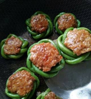 豆角酿肉的做法步骤：15