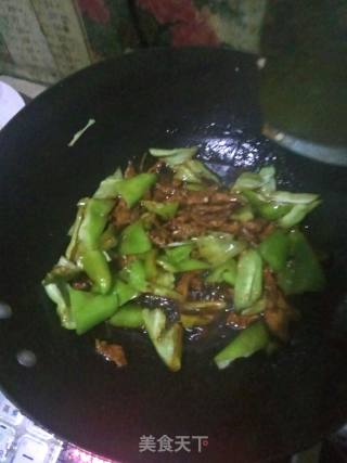 辣椒炒肉的做法步骤：6