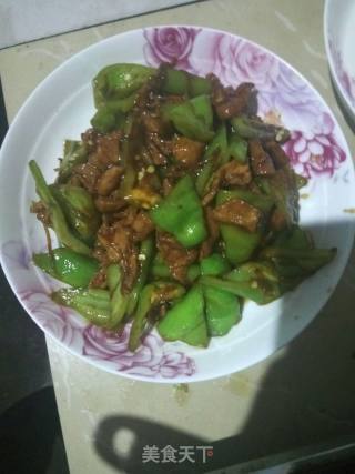 辣椒炒肉的做法步骤：7