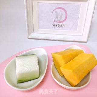 宝宝辅食:爽脆双瓜泥的做法步骤：1