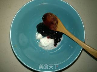 拉丝酸奶（蔓越莓+蓝莓果酱）的做法步骤：3