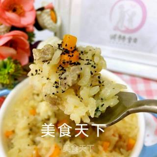 牛肉奶酪焖饭的做法步骤：6