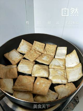 香煎豆腐块的做法步骤：3
