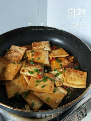 香煎豆腐块的做法步骤：6
