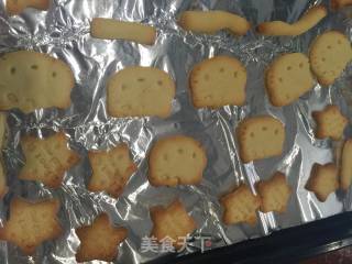 黄油卡通饼干的做法步骤：12