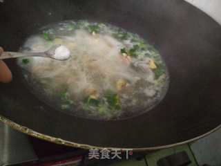 磨菇肉片汤的做法步骤：6