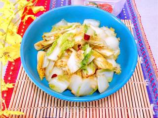 酸辣娃娃菜的做法步骤：10