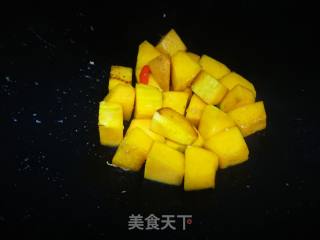 清炒南瓜的做法步骤：5
