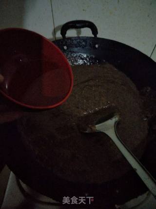 自制姜豆豆沙的做法步骤：7