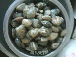 爆炒花蛤的做法步骤：2