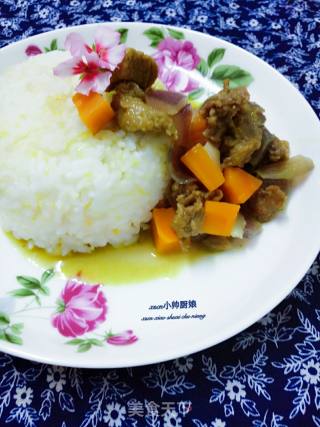 牛肉洋葱咖喱饭的做法步骤：6