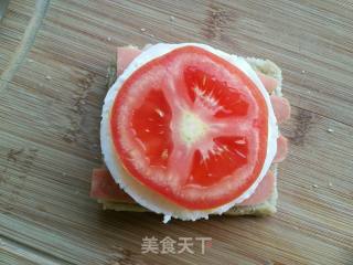 火腿鸡蛋三明治的做法步骤：8