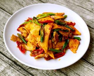 干锅千页豆腐的做法步骤：12