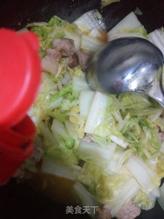 白菜炖冻豆腐的做法步骤：4