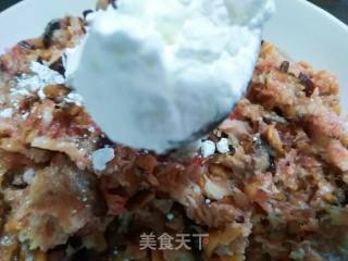 香菇肉饼的做法步骤：2