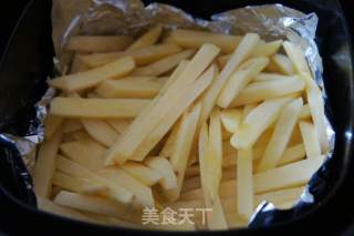 炸薯条的做法步骤：8