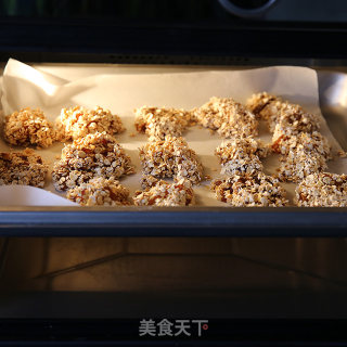 daogrs挑战低脂大诱惑——燕麦盐酥鸡的做法步骤：10