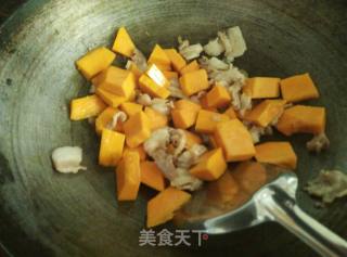 香甜南瓜饭【超简单】的做法步骤：5