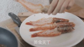 【小森妈妈菜谱】香煎阿根廷芝士红虾的做法步骤：6