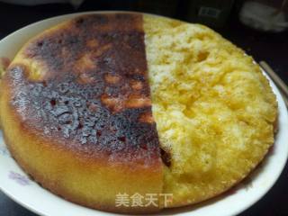 电饭锅鸡蛋葡萄干蛋糕的做法步骤：4