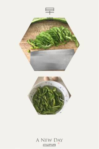 苦瓜涨蛋的做法步骤：2