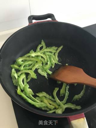 苦瓜涨蛋的做法步骤：4