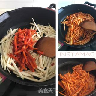 桔梗茭瓜的做法步骤：3
