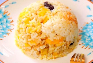 椰浆糙米饭的做法步骤：9