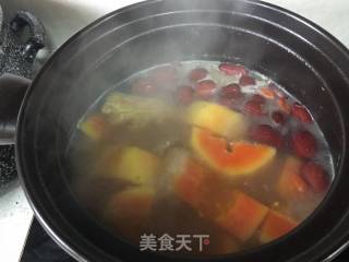 排骨木瓜鲫鱼汤的做法步骤：3