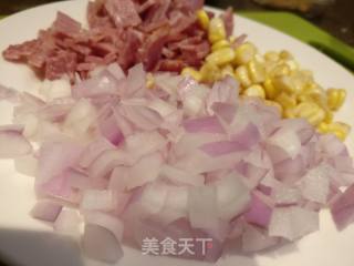 芝士就是力量呀????培根芝士焗土豆泥的做法步骤：1