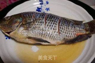 椒香罗非鱼的做法步骤：4