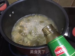 苦瓜焖黄豆的做法步骤：7