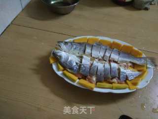 咸鱼蒸五花肉的做法步骤：7