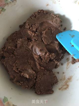 咖啡豆豆饼干的做法步骤：2