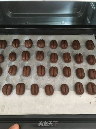 咖啡豆豆饼干的做法步骤：3