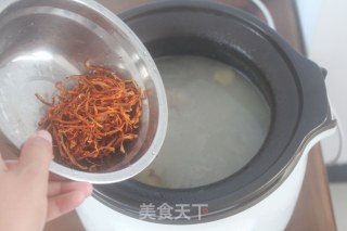 大骨虫草花的做法步骤：5