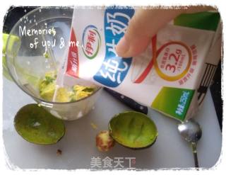 牛油果奶昔的做法步骤：4