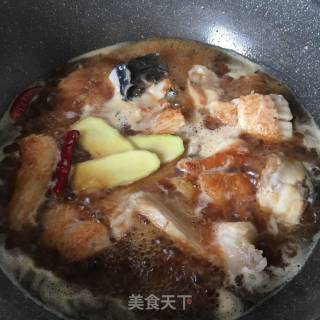 红烧青豆鱼块的做法步骤：10