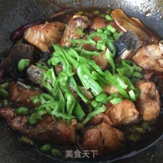 红烧青豆鱼块的做法步骤：14
